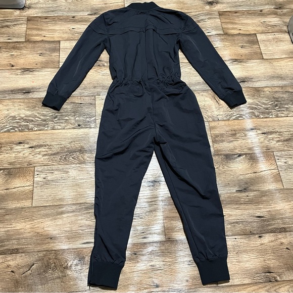 Nike Air Jumpsuit Womens XSmall Black One Piece Romper Flight Suit 943697 - Picture 3 of 14